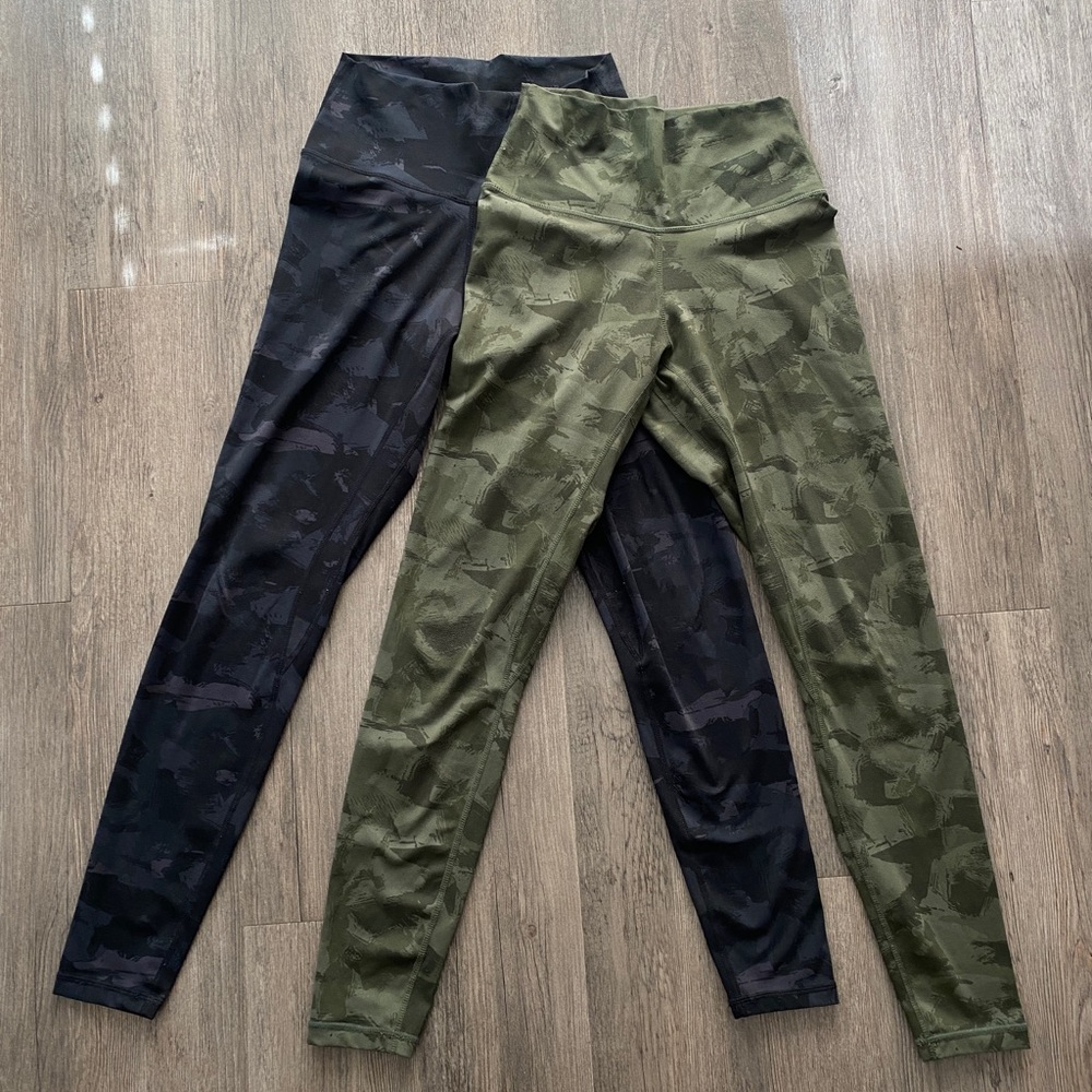 Colorfulkoala Splinter Camo - Brushed Soft High Waisted - Picture 8 of 8